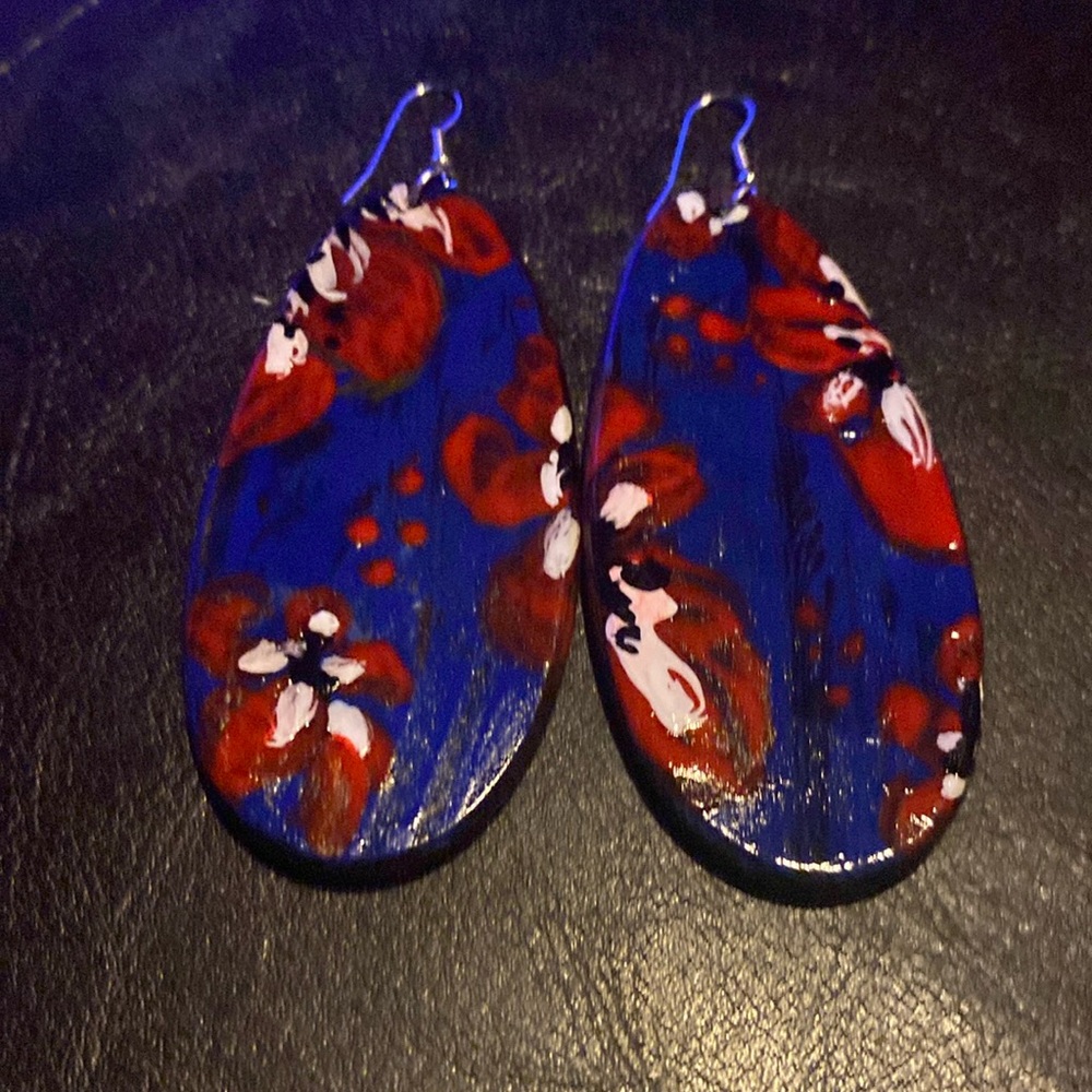 Vasi Canvas Earrings